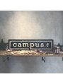 キャンパス(campus.f)&nbsp;お店のロゴ看板！