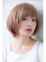 ヘアーアートシフォン 池袋西口店(Hair art chiffon)&nbsp;似合わせカットで魅せる斜めバングで大人ボブ風ナチュラルボブ