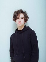 アカサ(A.casa)&nbsp;マッシュショートパーマ/20代/30代/40代/50代/西阿知/イオン倉敷