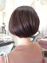 クオリス 赤塚店(QUALIS) 大人可愛い/30代40代/小顔/暗髪/アッシュベージュ/シンプル/ボブ