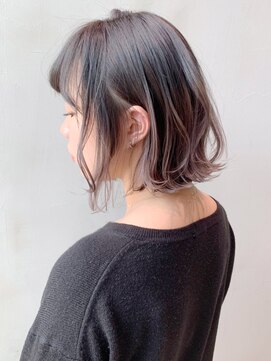 アイティー バイ アルバム 浦和店(IT by ALBUM) エモージュくびレイヤーグレーベージュ_ba265571