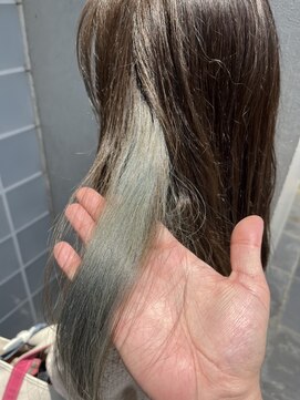 ディシェーレ ノーテ(die Schere Note) イヤリング×ミントアッシュ　【die-Schere Note】