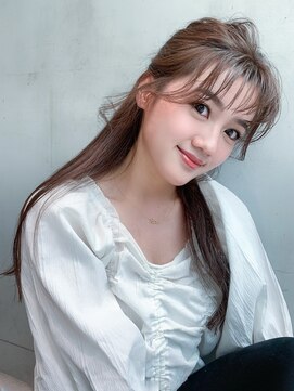 アイティー バイ アルバム 中野店(IT by ALBUM) ゆるっとアレンジ_外ハネボブセクションカラー_98509