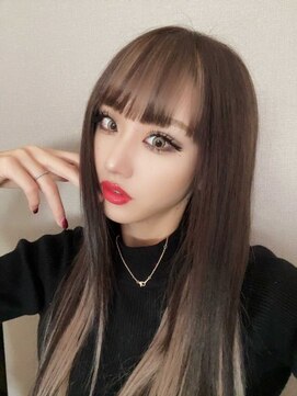 スタジオフツーロ バイ ビーヘアー(STUDIO FUTURO by BEhair) #ギャル#バレイヤージュ#nuts#モデル#名古屋美容室