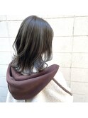 【gecko.武蔵小山】ブリーチなしのオリーブベージュ