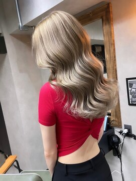 サニー 渋谷(SUNNY) バレイヤージュ、ハイライト、ショコラアッシュ、グレージュ