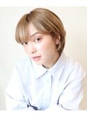 【 Ｉ. 】30代からのナチュラル前下がりショートボブ　川口