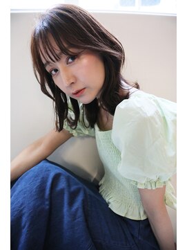 フィガロ アヴェダ(FIGARO AVEDA) くびれミディアムヘア