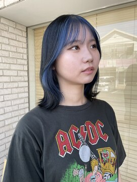 オーガニックエコ 川越(organic+eco) フェイスフレーミング×ブルーカラー