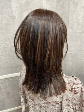 カームバイリコ 学芸大学(calm by liko) 前髪/マチルダボブ/ピンクベージュ/インナーグレージュ/学芸大学