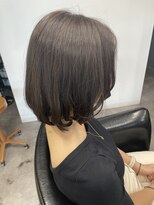 シェル 吉祥寺(shell)&nbsp;グレージュカラー/ボブウルフ/黒髪/ココアベージュ