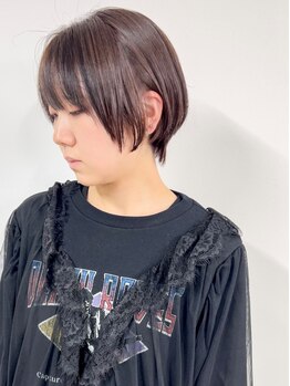 リシャルム 新保店(Re charme)の写真/【HOT PEPPER Beauty AWARD 2024～2025 2年連続BEST SALON注目サロン選出】可愛いを引き出したショートヘア