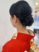 ジラ ヘアアンドメイク(girra HAIR&MAKE) ヘアセット+振袖着付け