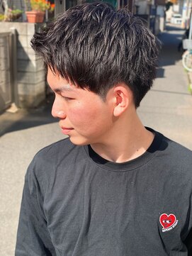 スウェル 柏店(Swell) ウルフ/アッシュブラック/カルマパーマ/ベリーショート/柏