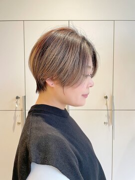 トープ(toap.) 大人ショート/ハイライトショート/グレージュ/20代30代40代50代