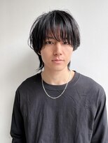 トルネード(TORNADO) メンズショートパーマヘアマッシュ前髪あり丸顔絶壁K20240422