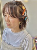 20代10代ボブでもできる♪可愛い編み込み風簡単アレンジヘア