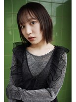 ユイマァル 連島店(YUIMARL) レイヤー_切りっぱなしボブ
