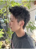 メンズカット☆スパイキーショート☆刈り上げない襟足