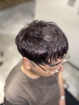 ログスラッシュ(LOG/) 細かめパープルハイライト☆