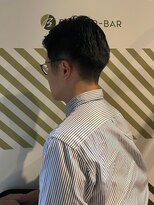 バーバーバー アカバネ(BARBER-BAR AKABANE)&nbsp;ビジネスマン/就活生にあう爽やかアップスタイル/面接#3