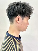 ダブル(DOUBLE)&nbsp;ショート×ツイストパーマ