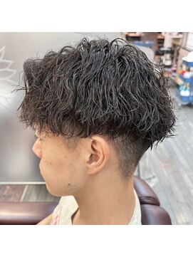 銀座マツナガ 浅草店 ツイストスパイラルパーマ/メンズ/バーバー/フェード