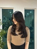 アオ ミナミアオヤマ(Ao. minami aoyama)&nbsp;似合わせレイヤー／顔周りレイヤー/レイヤー/ロングレイヤー