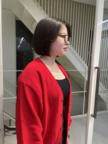 ウル 表参道(HOULe)&nbsp;丸みボブ髪質改善ボブ顔まわりレイヤー20代30代40代[表参道]