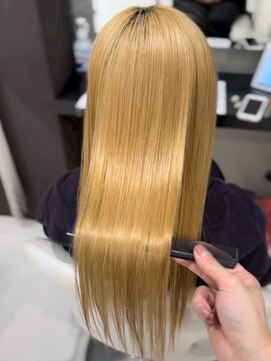 アース 大曽根店(HAIR&MAKE EARTH) 極上艶感!カット+美髪ストレートTOKIOトリートメント