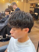 ミオ ベガ(Mio'' VEGA)&nbsp;刈り上げないマッシュ×シャドウパーマ