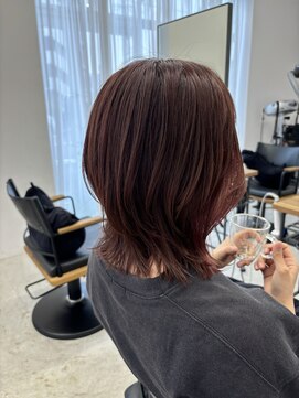 テラス トヨタ(Telasu Toyota) 20代30代40代50代◎くびれレイヤーボブとピンクラベンダーカラー