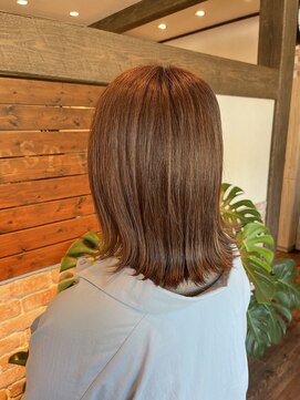 カフア(Kahua) 切りっぱなしボブ