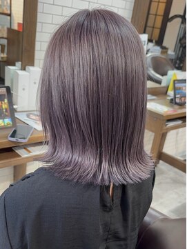 アミーゴ(AMIGO) 外ハネボブ×ラベンダーカラー