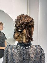 アオ(AO。)&nbsp;結婚式ヘア/結婚式参列ヘア/山手迎賓館/グランドホテル/元町