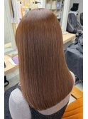 【北千住】髪質改善縮毛矯正の柔らかストレート