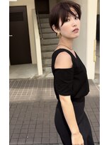 グランジュテ(grandjute) カット ハイライト 白髪ぼかし 小顔パーマ トリートメント