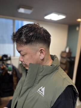 髪きる、ところ。 スキンフェード