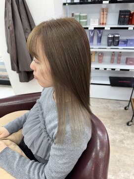 リシャルム 新保店(Re charme) 【さりげなさ重視】ナチュラルインナーカラー