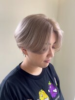 エクファ ヘア シェリル 草津 南草津店(ex-fa hair cherir) イメチェン/ピンクベージュ/アンブレラカラー/前髪/南草津
