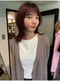 透明感髪質改善ベージュダブルカラーミルクティーグレージュ