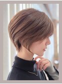 大人に似合うショートボブ◆ミセス/マイナス6歳/40代50代60代