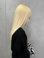 レオクマ 長野(REOKUMA)&nbsp;106. 似合わせカット/デザインカラー/ブリーチ/顔周り