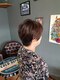 バーバーグリッチ(BARBER GLITCH)の写真/男性だけでなく女性も虜にする、洗練された女性のショートカットをご提案します☆