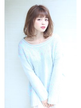 オーロ(ORO) 秋冬おすすめゆるふわミルクティーボブ