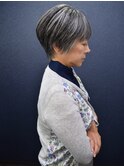 【60代女性髪型】春夏ショート