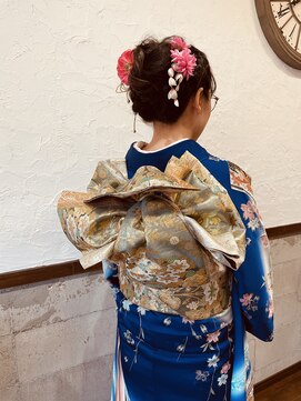 エージー ヘアー フジガオカ(A.G hair FUZIGAOKA) 2021成人式振袖