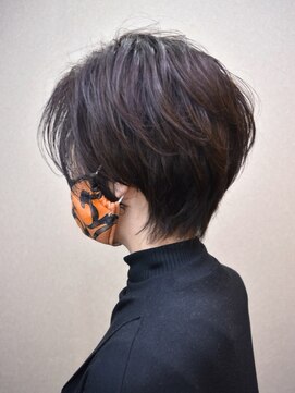 40代ショート 50代ショート 60代ショート 辺見えみり髪型 L ヘアスタジオヘーフリヒ Hair Studio Hoflich のヘアカタログ ホットペッパービューティー