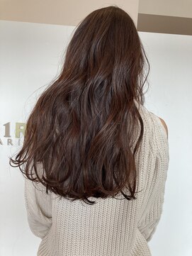 コワファースト 別府 艶感アップ☆ウォームレッドブラウン