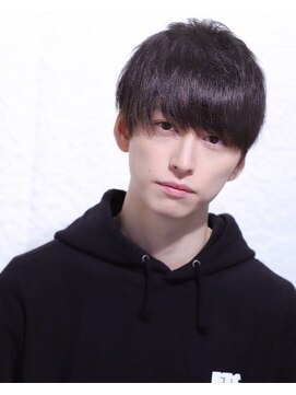 リップス 池袋(LIPPS) 刈り上げツーブロックナチュラルソフトフェザーレイクマッシュ